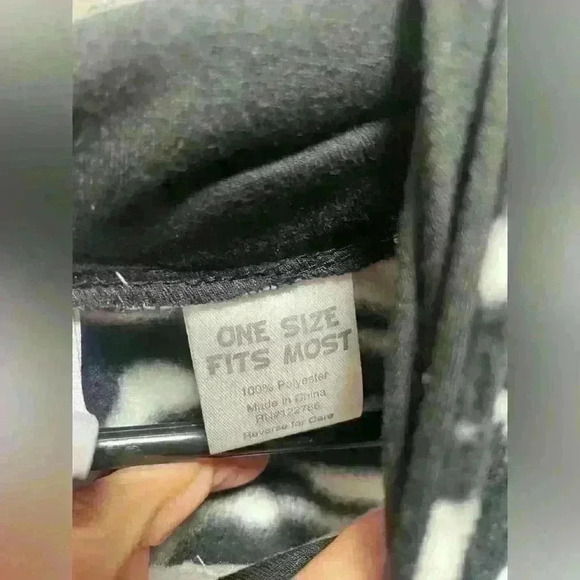 Zebra Onsie/Costume unisex, one size fits most, Critter Costume Onsie Halloween - Picture 5 of 7